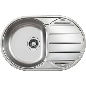 Кухонная мойка TopZero EL 780.500 нержавеющая сталь, микродекор