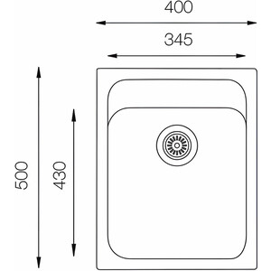 Кухонная мойка TopZero Bonnie Jasmine