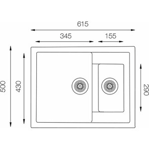Кухонная мойка TopZero Madonna Chocolate