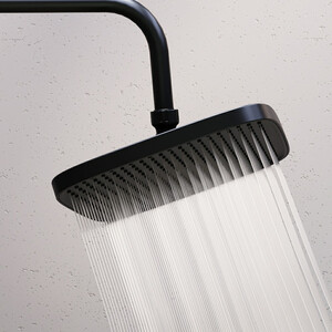 Душевая система Damixa Gala с термостатом, черный (953800300)