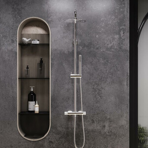 Душевая система Damixa Scandinavian Pure с термостатом, хром (936800000)