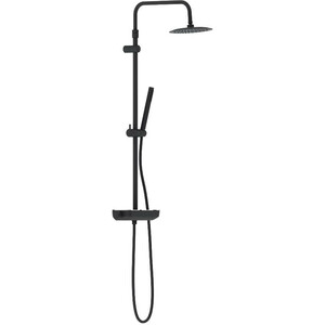 Душевая система Damixa Scandinavian Pure с термостатом, черный (936750300)