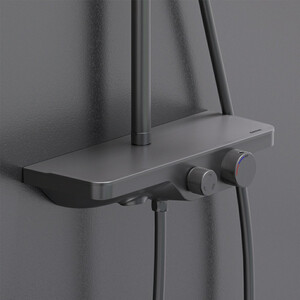 Душевая система Damixa Apollo черный (947730300)