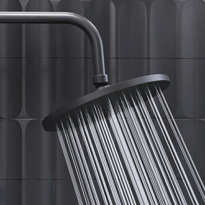 Душевая система Damixa Jupiter с термостатом, черный (977800300)