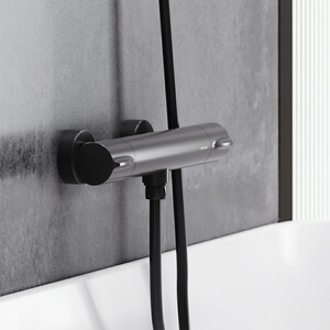 Термостат для душа Damixa Scandinavian Pure черный (366000300)