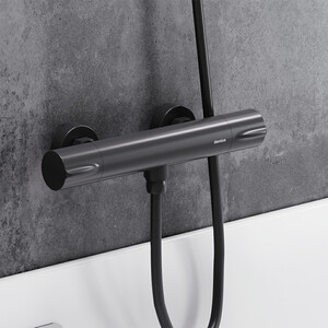 Термостат для душа Damixa Scandinavian Pure черный (366000300)