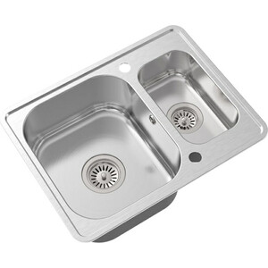 Кухонная мойка Oulin OL-0304 сатин