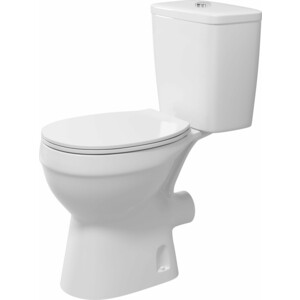 Унитаз-компакт безободковый Niagara Brava с сиденьем-микролифт (NG-9901)