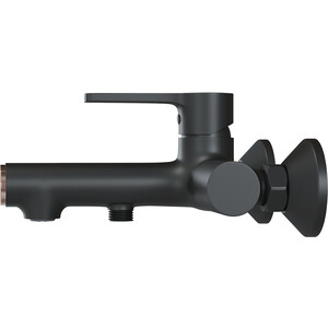 Смеситель для ванны Mixline ML23-01 черный (4610211000537)