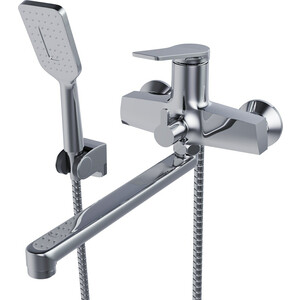 Смеситель для ванны Mixline ML24-02 универсальный, хром (4610211000599)