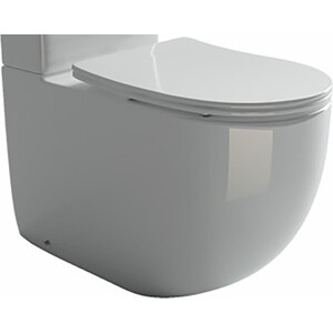 Унитаз (чаша) Ceramicanova Metropol Rimless с сиденьем-микролифт (CN4001-B)