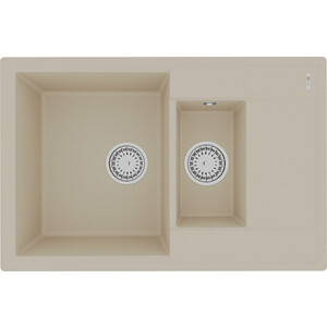 Кухонная мойка Lemark Ramza 760 бежевый