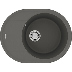 Кухонная мойка Lemark Lacha 620 серый шелк