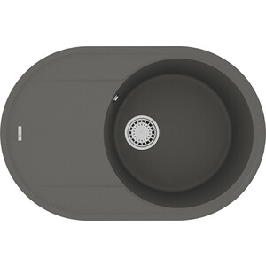 Кухонная мойка Lemark Lacha 760 серый шелк