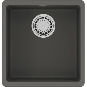 Кухонная мойка Lemark Sinara 400-U серый шелк