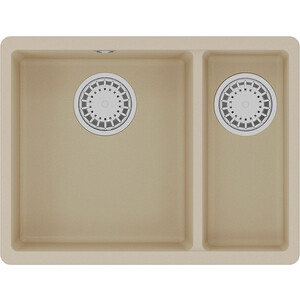 Кухонная мойка Lemark Sinara 550.2-U бежевый
