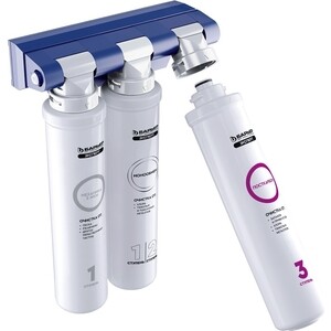 Смеситель для кухни Granula GR-2015 с фильтром питьевой воды, арктик