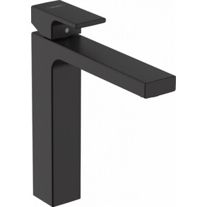 Смеситель для раковины Hansgrohe Vernis Shape матовый черный (71591670)
