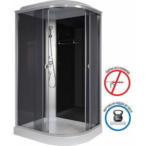 Душевая кабина Niagara Eco E120/80/13L/TN 120х80х215 левая