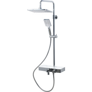 Душевая система Wasserkraft с термостатом, хром/белый (A11301 Thermo)