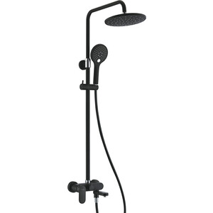 Душевая система Wasserkraft черный матовый (A17401)