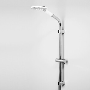 Душевой гарнитур Wasserkraft белый/хром (A044)