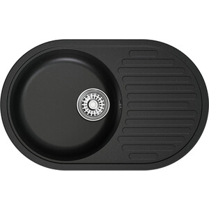 Кухонная мойка Mixline ML-GM16 NEW ультра-черная 344