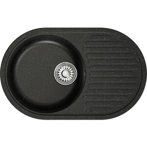 Кухонная мойка Mixline ML-GM16 NEW черная 308