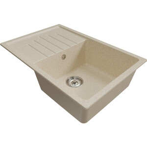Кухонная мойка Mixline ML-GM19 NEW бежевая 328