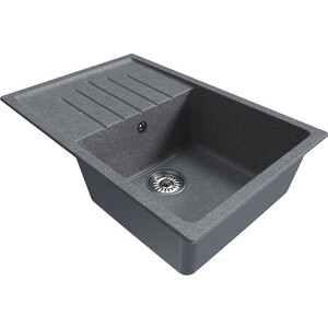 Кухонная мойка Mixline ML-GM19 NEW графит 342