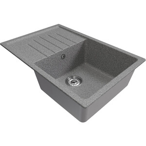 Кухонная мойка Mixline ML-GM19 NEW темно-серая 309