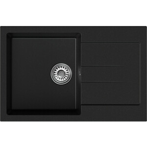 Кухонная мойка Mixline ML-GM31 NEW ультра-черная 344