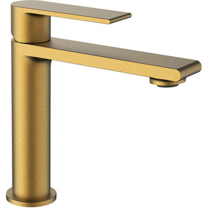 Смеситель для раковины Vincea Vogue брашированное золото (VBF-1V1BG)