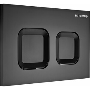 Инсталляция для унитаза Bettoserb Sava Fix Slim с клавишей смыва Smart черный матовый (312920)