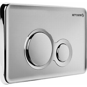 Инсталляция для унитаза Bettoserb Sava Fix Slim с клавишей смыва Twin хром глянец (312913)