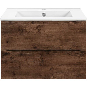 Тумба с раковиной Vincea Mia Slim 60х39 R.Wood (VMC-2MC600S1RW, VBS-13960S1)