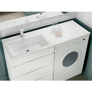 Раковина мебельная Estetus Даллас 130х48 левая (2000949237442)