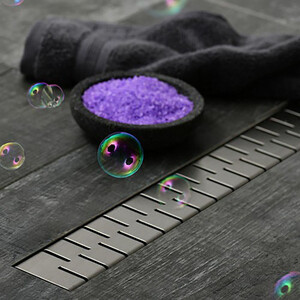 Душевой лоток Veconi Medium Satin 550 хром матовый (V550MS)