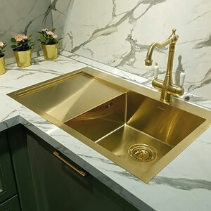 Кухонная мойка Seaman Eco Marino SMV-780L-LG.A Light Gold