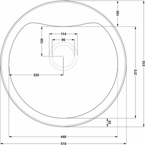 Кухонная мойка Seaman Eco Roma SMR-510A-GS.0 Gold Satin