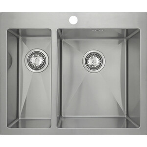 Кухонная мойка Seaman Eco Marino SMV-575DL.A Steel Satin