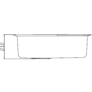 Кухонная мойка Seaman Eco Wien SWT-6845.A Steel Satin