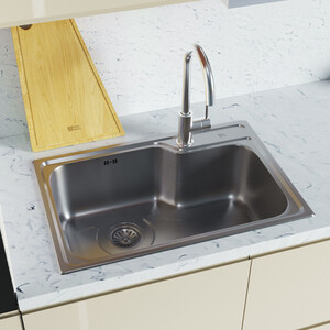 Кухонная мойка Seaman Eco Wien SWT-6845.A Steel Satin