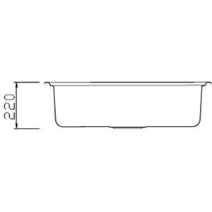 Кухонная мойка Seaman Eco Wien SWT-8050.A Steel Satin