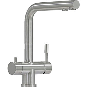 Смеситель для кухни Seaman Eco Venice с подключением фильтра, нержавеющая сталь (SSN-1068-SS)