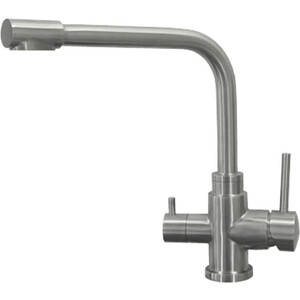 Смеситель для кухни Seaman Eco Koblenz с подключением фильтра, нержавеющая сталь (SSN-2139A-SS)