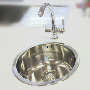 Смеситель для кухни Seaman Barcelone с подключением фильтра, хром (SSL-5381-WP)