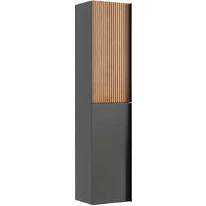 Пенал Sancos Delta 35х160 дуб красный/графит (PDL35GR)