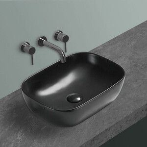 Раковина-чаша Vincea 45х32 матовая черная (VBS-102MB)