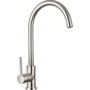 Смеситель для кухни TopZero TPZ 202 Inox нержавеющая сталь